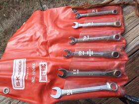 No.1706x Sk S-k 1706x Christmas Metric Sae 12 Combination Wrench Set