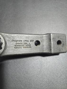 Dx142a Snap-on 1 5/16 33mm Striking Slugging Wrench Straight Handle