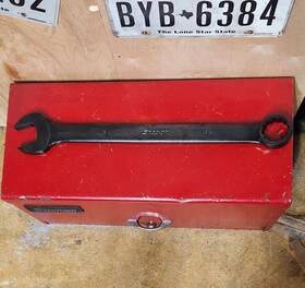 Goex56a Snap-on 1-3/4 Inch Large Combination Wrench Industrial Finish 12 Point