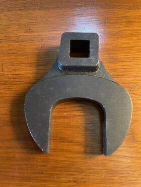 Gsc042 Snap On 1 5/16 Inch Crows Foot Wrench Black Usa