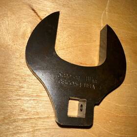 Gsc054 Snap On Crows Foot Wrench 1-11/16 Inch Black