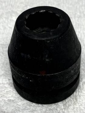 Imd202 Snap-on Tool 5/8 Inch Impact Socket 3/4 Drive Black Oxide Made In Usa