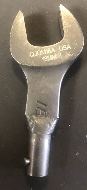 Qjom18a Snap-on 18mm Open End Wrench Head