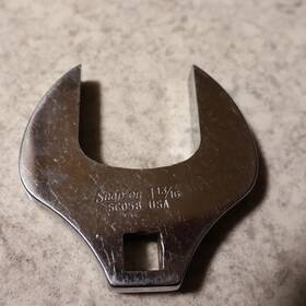 Sc058 Snap-on Open End Crows Foot 1-13/16 Inch Wrench With 1/2 Drive - Nice