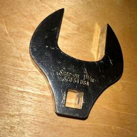 Sc054 Snap On Sc064 1 11/16 Crows Foot Wrench Chrome