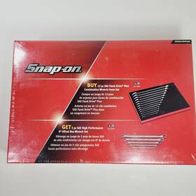Soex01xdhf605 Snap-on Tools Flank Drive Combo Wrench Foam Plus Offset Set Sealed New