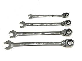 Sosrr22 Snap On Snap-on Spline Flank Drive 15 Offet Reversible Ratcheting Combo Wrench 4pc Lot