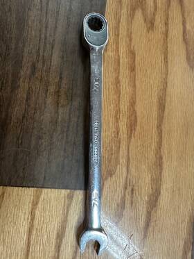 Soxrr14a Snap On 7/16 Inch Ratcheting Combination Wrench