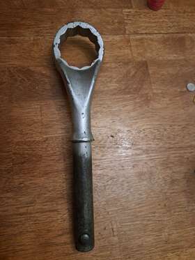 X940a Snap-on 2-15/16 Inch 12-point Sae Flank Drive Heavy-duty Offset Box Tubular Wrench