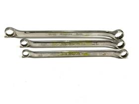 Xbi1820a Snap On Snap-on 12-point Sae Flank Drive 10 Offset Box Wrench 3pc Lot