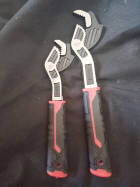2pc.adjustable Speed Wrench 313107833892 Auto-lock..wrench Set For Gas Water Pipeline.mechanical Work