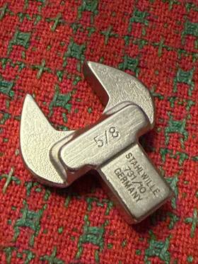 58611036 Stahlwille 731a/10 Open Ended Insert Tool 5/8 Inch 9x12 Mm