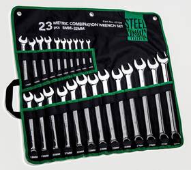 62108 Steel Vision Steelvision 23pc 8mm 32mm Top Tier Quality Combination Wrench Set 12 Point
