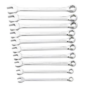 78534 Steelman Pro 10-piece Metric 6-point Combination Wrench Set For Mechanics Ch