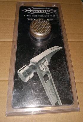 Tbii15 Stiletto Milled Steel Replacement Face Tibone Waffle Head