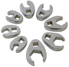 9708 Sunex 3/8-inch Drive Fractional Crowfoot Flare Nut Wrench Set Sae