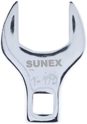 97740a Sunex Tools 043933092421 1/2 Inch Dr. 1-1/4 Jumbo Crowfoot Wrench 1-1/4-inch Silver
