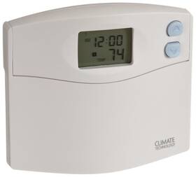 43154a Supco 43154 Programmable Wall Thermostat With Blue Night Light 45 To 95 Degree