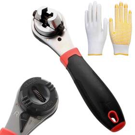 A185 Szhuidaxing Szhdxsy Adjustable Ratcheting Wrench For 6-22mm Screws - Portable Labor-sav Inch