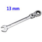 Tce233132 Insma Mm Flexible Head Ratchet Metric Spanner Open End And