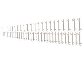 Wae93004 Tekton Angle Head Open End Wrench Set 56 Piece 1/41-1/2 Inch 638 Mm
