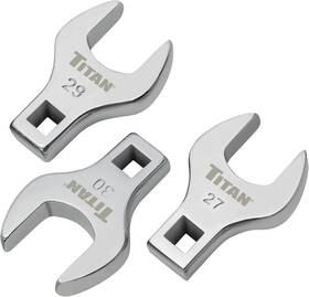 61199 Titan 3-piece 1/2-inch Drive Metric Full Polish 3pc 27 - 30mm