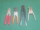 Tk-82 Unbranded Communications Pairs Of Various Crimpers