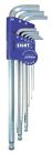 Tls-9n Eight Tool Taper Head Hex Wrench Extra Long Lgth