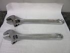 Tool 2 Used Crescent 12 " Wrench Crestoloy 10 Nice