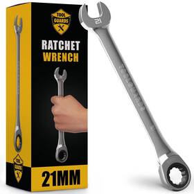 Toolguards 350005831097 Ratcheting Wrench - Slim Profile Ratchet 21 Mm Set