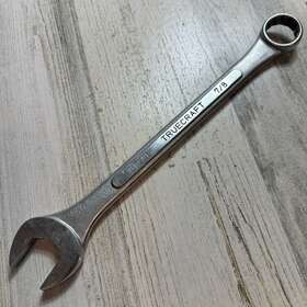 B109b Truecraft 7/8 Inch Combination Wrench 12pt Drop Forged Tool Steel Japan