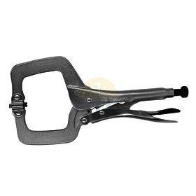 Ppc-11r Truper 11inch Type C Pressure Pliers With Self-adjusting Jaw
