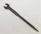 " U.. Open Spud Wrench Work Iron 4 Long Ironworker 19 1 Vintage