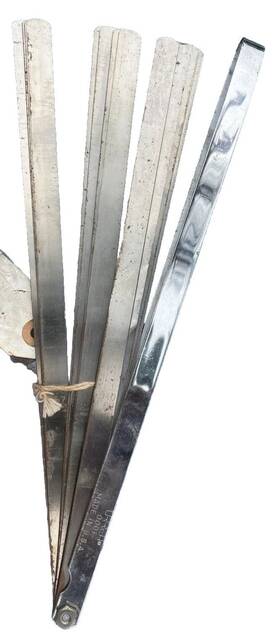 000f Urrea Metric Calibrator Feeler Gage Gauge 25 Sheets Made In Usa 12 Inches