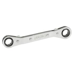 1187m Urrea Professional Tools 660731601343 Chrome Offset Reversible Ratcheting Box End Wrench 12-pt 19 X 21 Mm