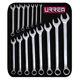 1200f Urrea Professional Tools 660731601695 Sae Full Polish 12 Point Combination Wrench Set 15 Pieces 1200f Urrea Professional Tools 660731601695 Sae Full Polish 12 Point Combination Wrench Set 15 Pieces