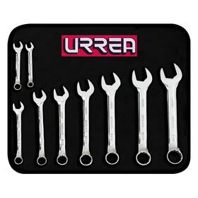 1200t9 Urrea Professional Tools 660731601848 Sae Full Polish 12 Point Short Combination Wrench Set 9 Pieces
