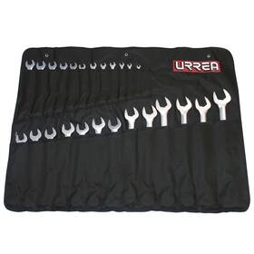1200qma Urrea Professional Tools 660731697803 Metric Satin Finish 12 Point Combination Wrench Set 25 Pieces