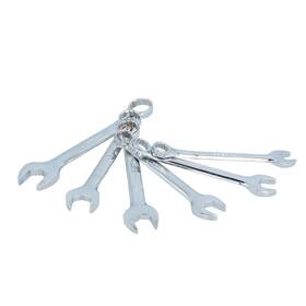 1201t6 Urrea Professional Tools 660731913965 Sae Full Polish 12 Point Short Combination Wrench Set 6 Pieces