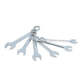 1201mt6 Urrea Professional Tools 660731913972 Metric Full Polish 12 Point Short Combination Wrench Set 6 Pieces