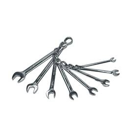 1200jm Urrea Professional Tools 660731914986 Metric Full Polish 12 Point Combination Wrench Set 8 Pieces