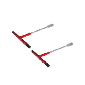 Ut191118t-0038 Utoolmart Rubber Coated T Handle 17mm Hex Hexagon Socket Wrench Spanner Tool