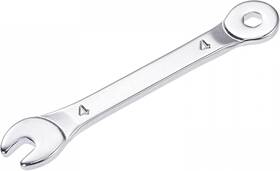 21111700 Uxcell Thin Combination Wrench With Offset 6-point End And Angled Open 4mm