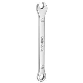 Uxcell 679209168530 Thin Combination Wrench 4.5mm With 6-point Ended And 15 Angled Open End