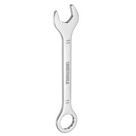 Uxcell 679209171677 Thin Combination Wrench 11mm With 6-point Ended And 15 Angled Open End