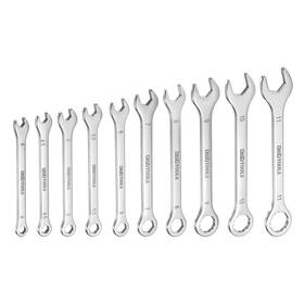 Uxcell 683867906434 Thin Combination Wrench Set 4/4.5/5/5.5/6/7/8/9/10/11mm With 6-point Ended