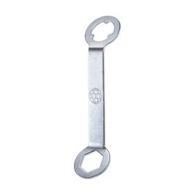 Uxcell 746453447237 Spikes Wrench Dual Interface Aluminum Shoes Adjustment Tool For M5 Soccer