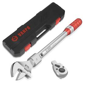 Hdt-01 Vanpo Adjustable Torque Wrench 5-45 Ft.lb/7-61 Nm 38mm Open End ... Fast Ship