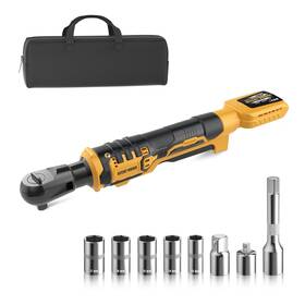 Vvw-dc5129-as Vervewave Cordless Ratchet Wrench For Dewalt 20v Battery 3/8 Inch Electric
