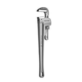 Vevor 197988220848 Pipe Wrench 18 Inch Aluminum Straight Adjustable Plumbing